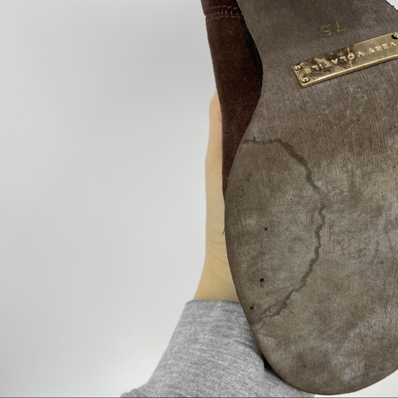 Very Volatile brown suede cowgirl style boots - Picture 14 of 14